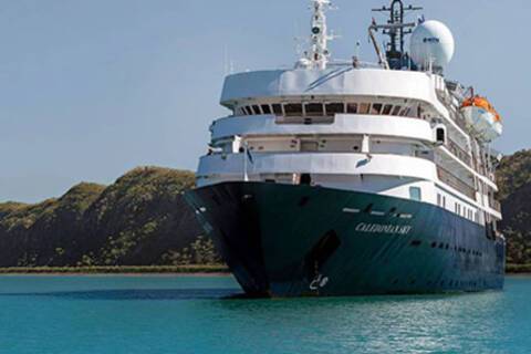 MS Caledonian Sky itinerary