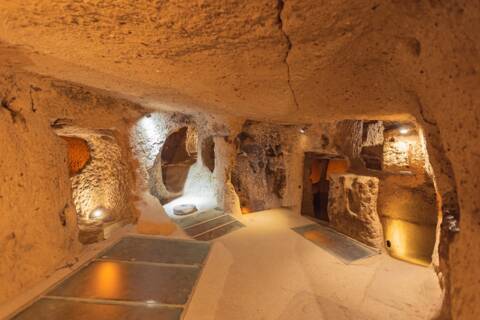 Ozkonak the underground city