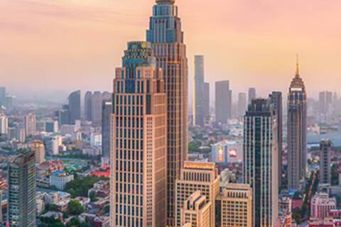 A panoramic view of Tianjin