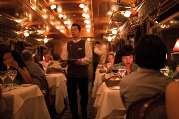Dining on board