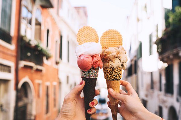 Gelato, Italy