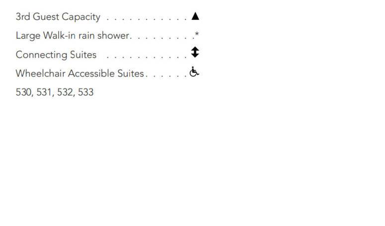Silver Spirit deck plan legend