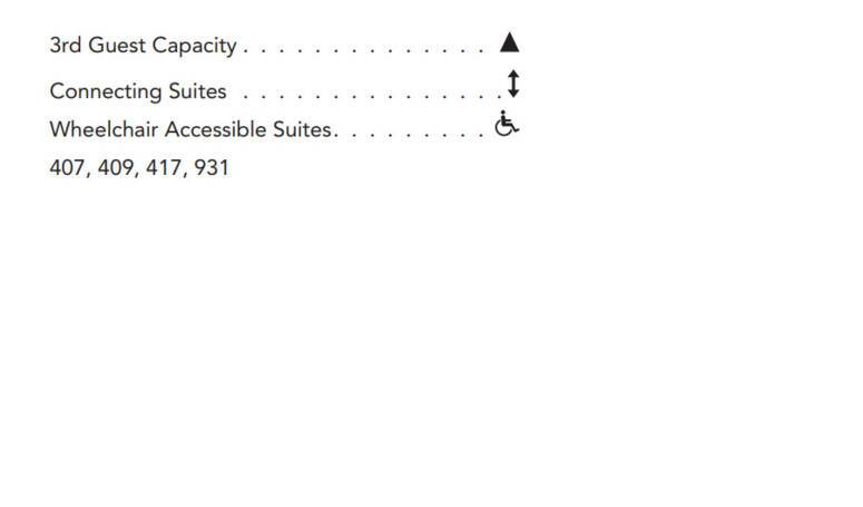 Silver Moon deck plan legend