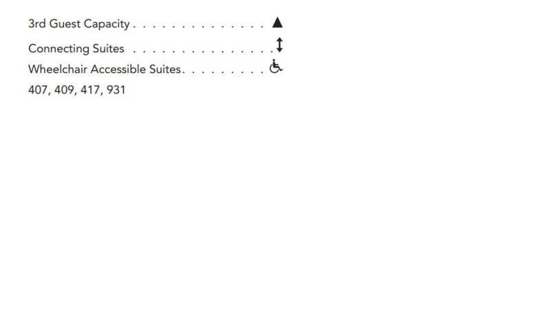 Silver Muse deck plan legend