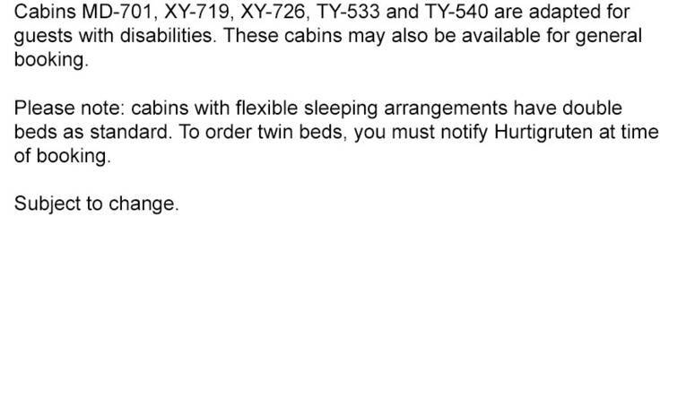 MS Roald Amundsen deck plan key
