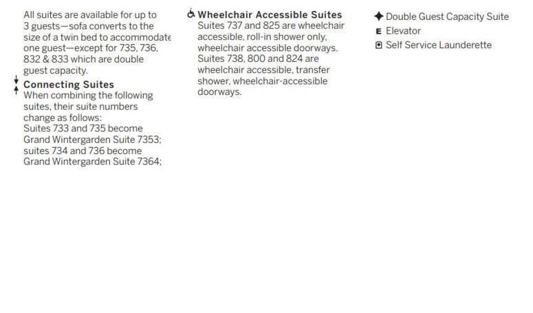 Seabourn Pursuit deck plan legend
