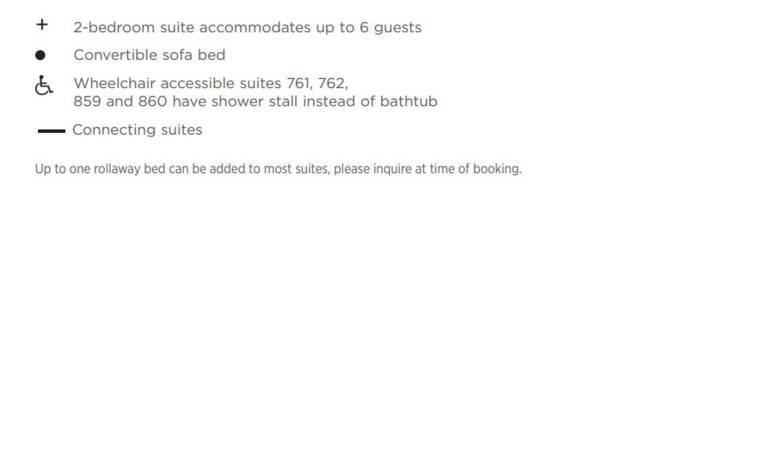 Seven Seas Voyager deck plan legend