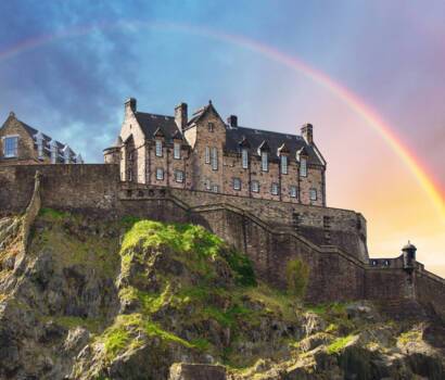 Edinburgh castle Scotland