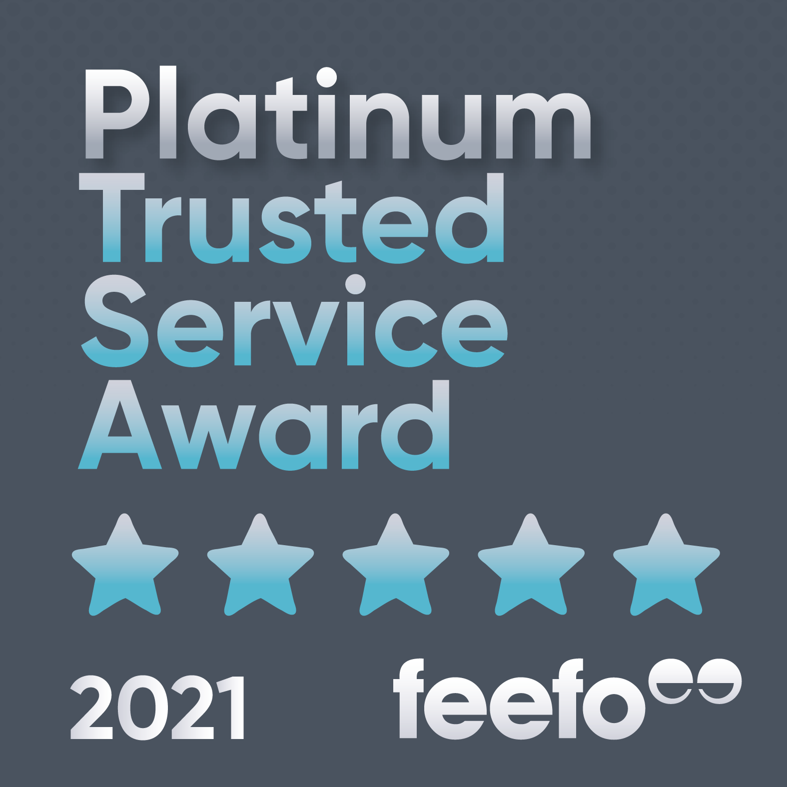 Platinum Service Award 2021