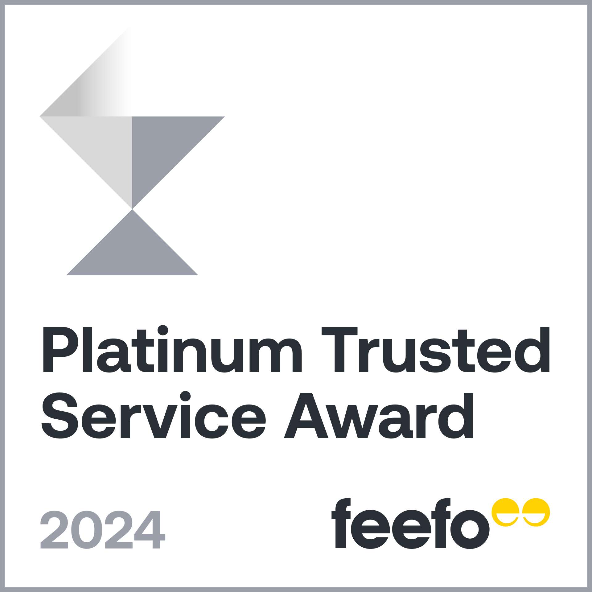 ROL Cruise Feefo Platinum Trusted Award 2024
