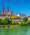 A panoramic view of Basel from the Rhine River