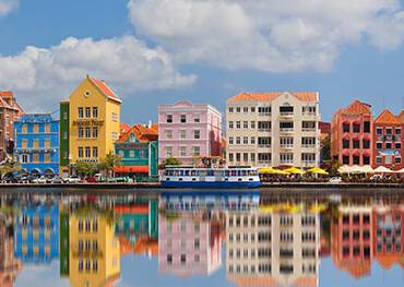 A panoramic view of Willemstad