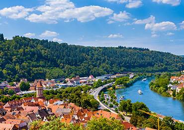A panoramic view of Wertheim